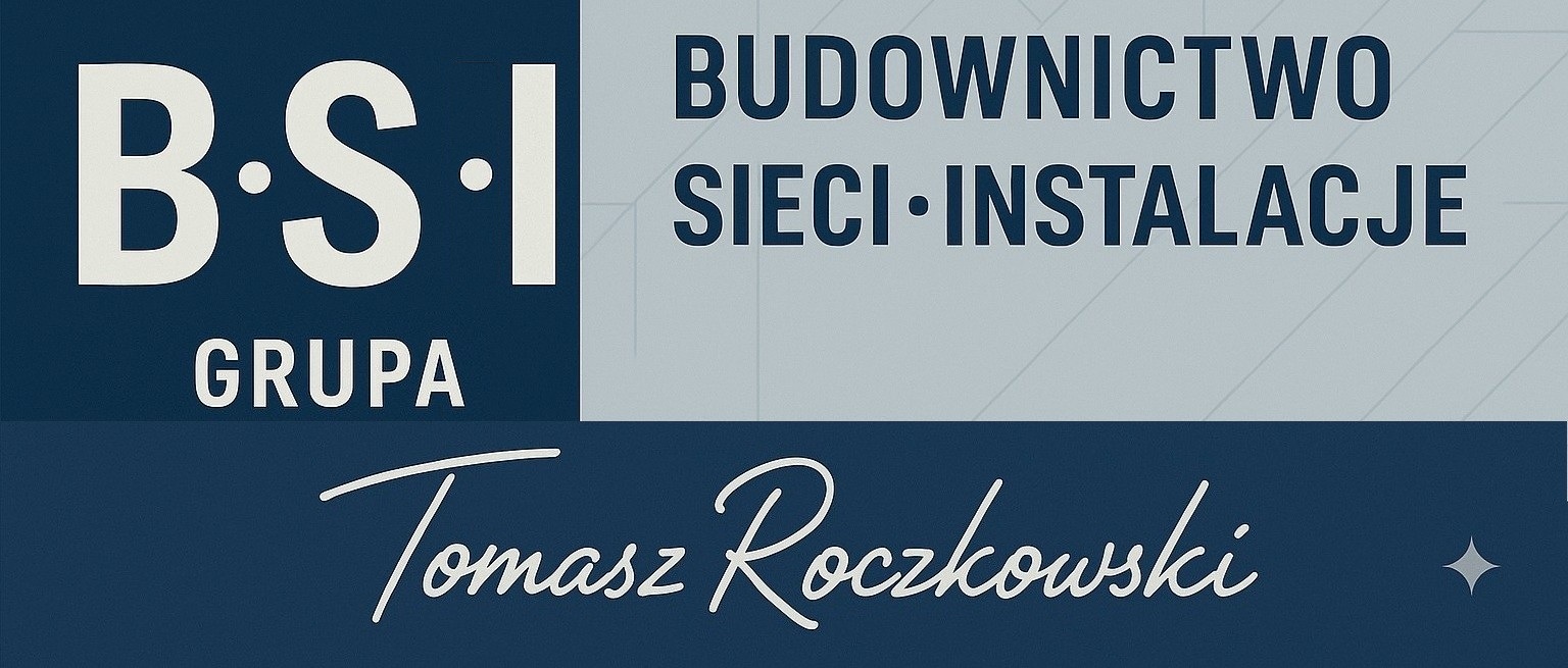 Banner firmy B.S.I. Budownictwo